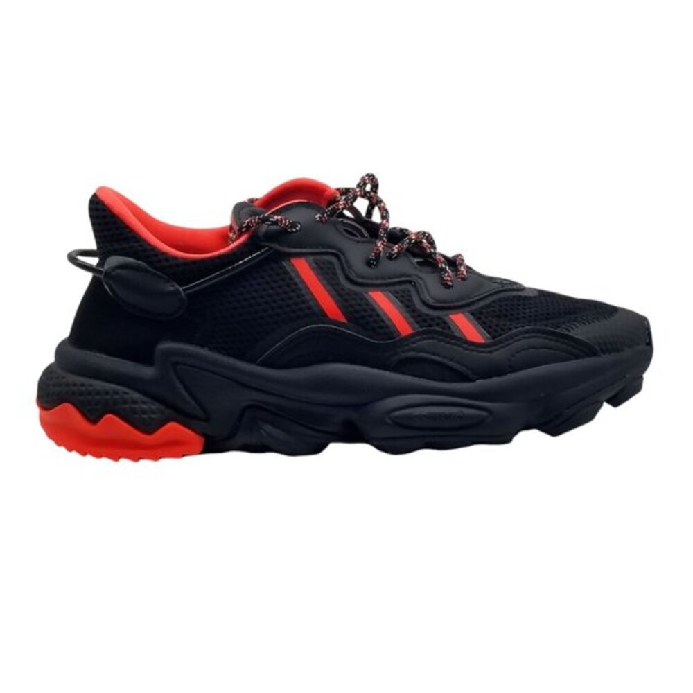 Adidas Originals Ozweego TR Men 5.5 Black Solar‎ Red Athletic Sneaker FW5813